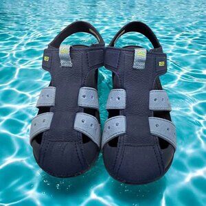 Reef Little Kids Two-Tone “Little‎ Water Beachy” Waterproof Sandals-Size 12
